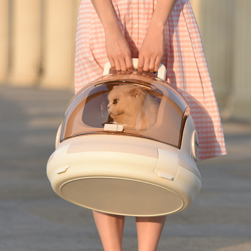Pet Portable Air Box Litter Carrier