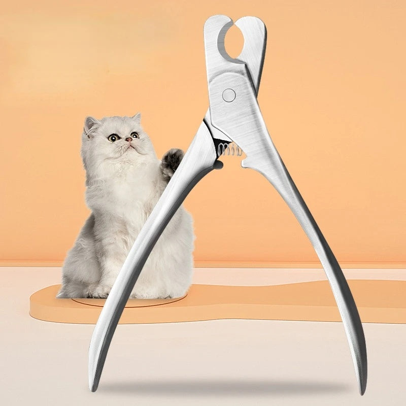 Professional Pet Nail Clipper Safety Grooming Stainless Steel Tool