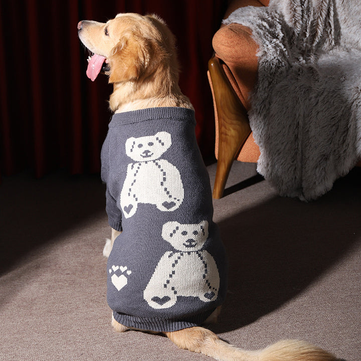 Warm Thick Winter Pet Sweater Large Breed Apparel