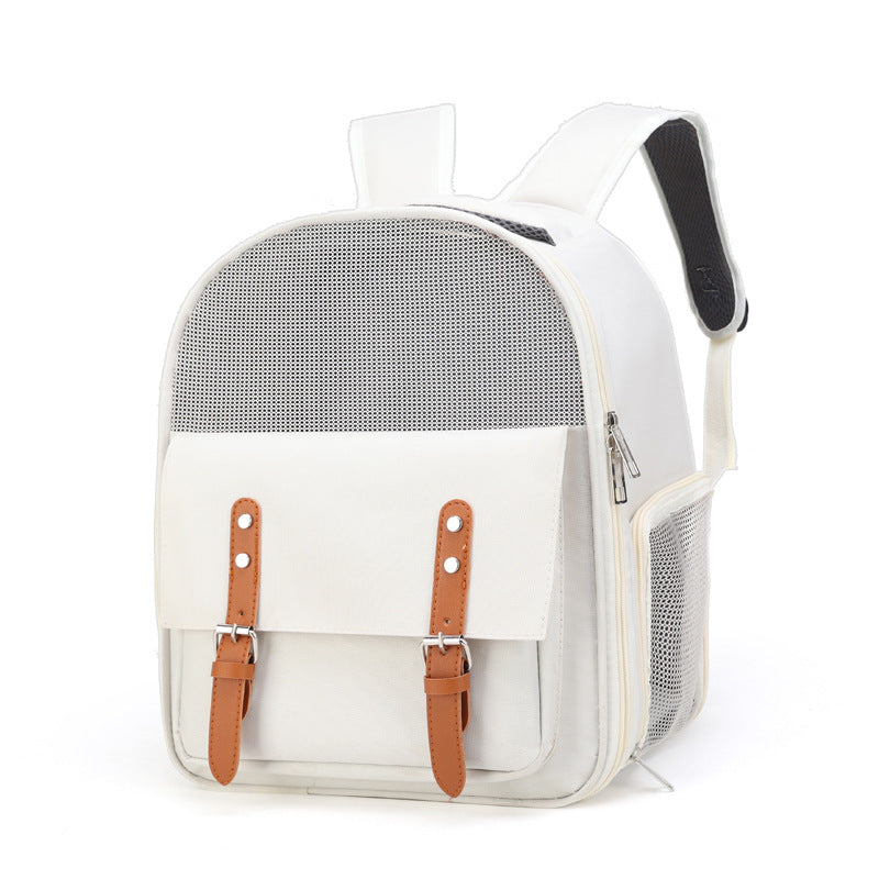 Pet Outdoor Portable Breathable Backpack Travel Carrier Bag