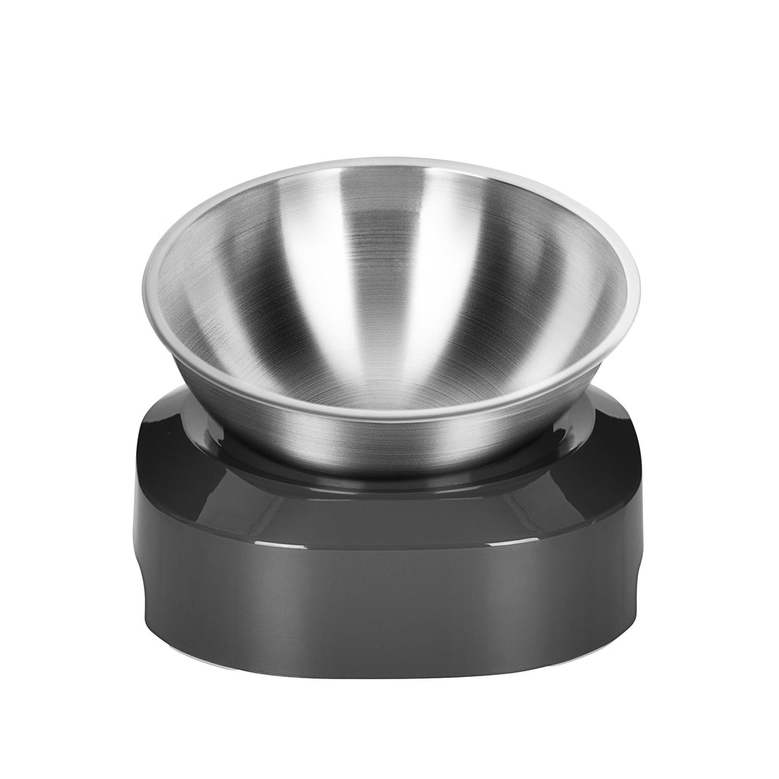 Pet Stainless Steel Double Bowl Feeding Set