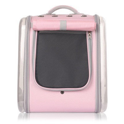 Pet Outdoor Portable Breathable Backpack Travel Carrier Bag