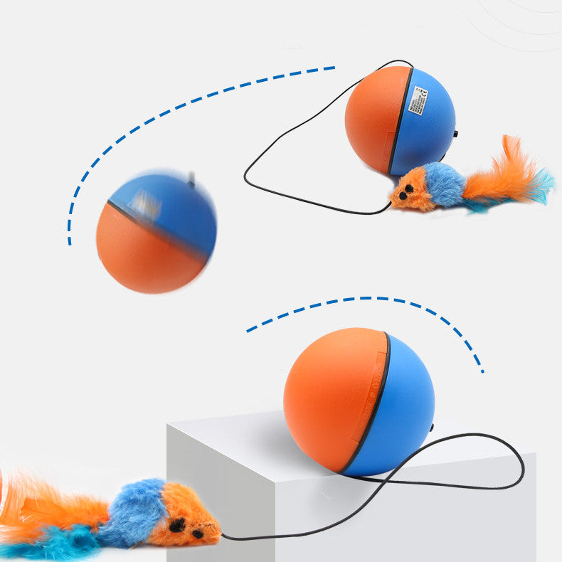 Pet Automatic Intelligent Teasing Tooth Grinding Toy Ball