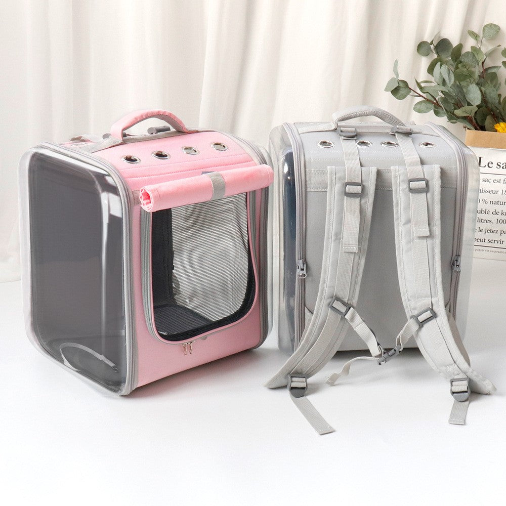 Pet Outdoor Portable Breathable Backpack Travel Carrier Bag
