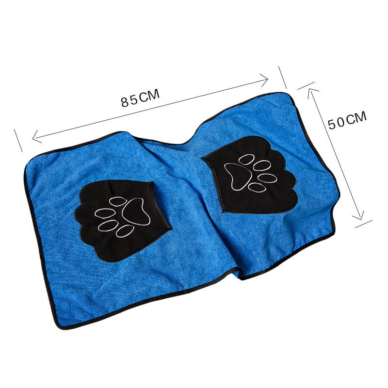 Absorbent Pet Bath Towel Drying Cloth
