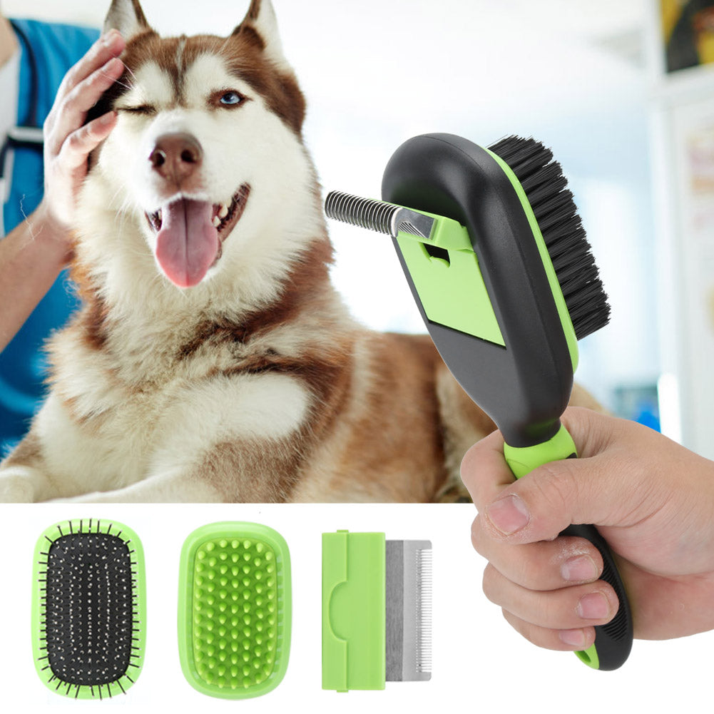 Pet 5 In 1 Cleaning And Grooming Comb Set