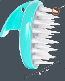 Pet Bath Massage Grooming Cleaning Brush Shower Comb