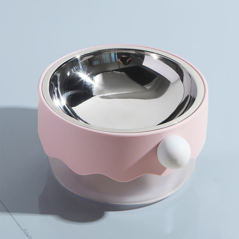 Pet Stainless Steel Feeding Bowl Durable Dish