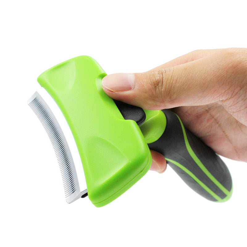 Pet Deshedding Grooming Hair Removal Rake Brush Tool