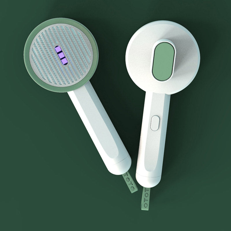 2 In 1 Pet Grooming Comb UVC Hair Detection Tool