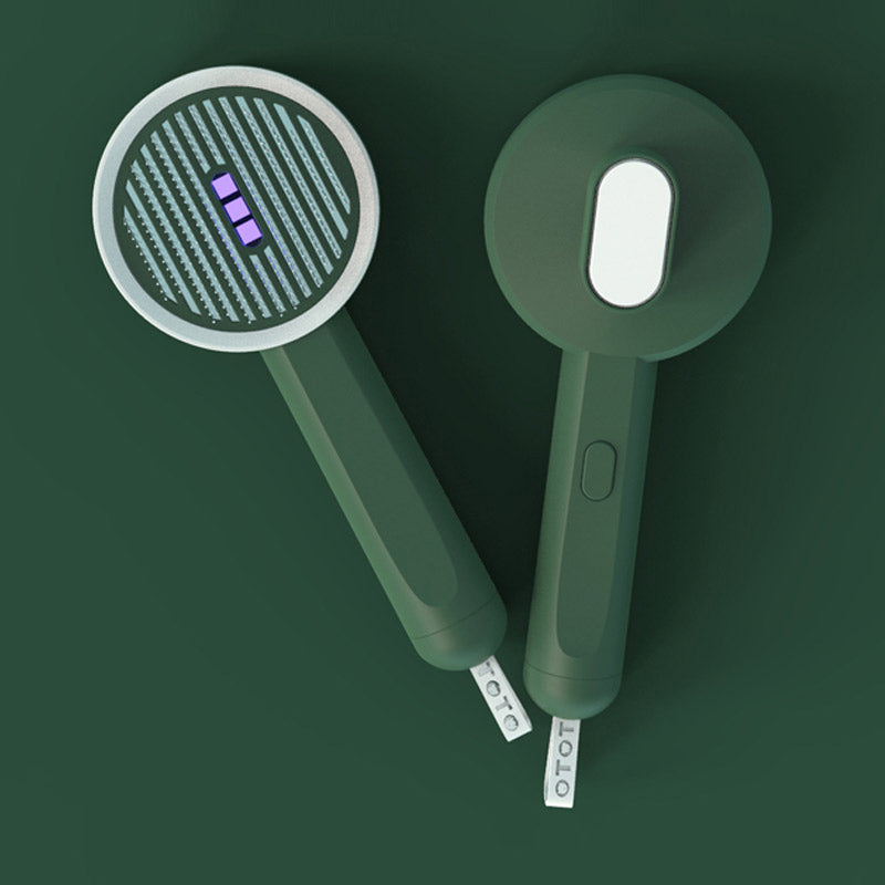 2 In 1 Pet Grooming Comb UVC Hair Detection Tool