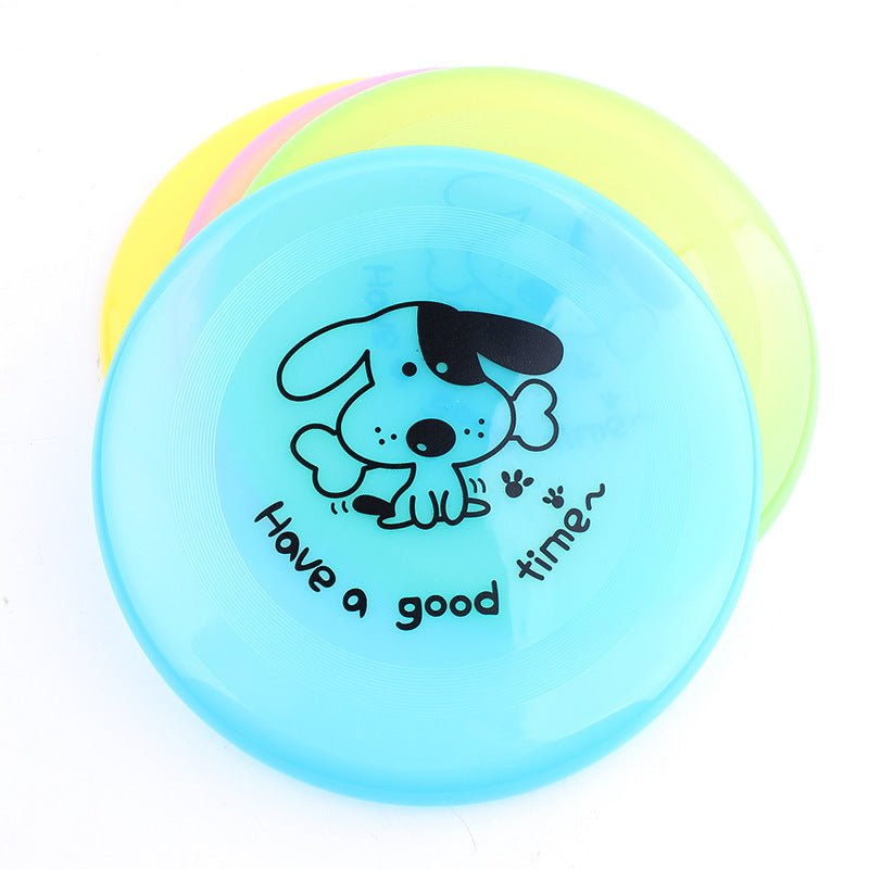 Pet Silicone Flying Saucer Interactive Chew Training Disc Toy