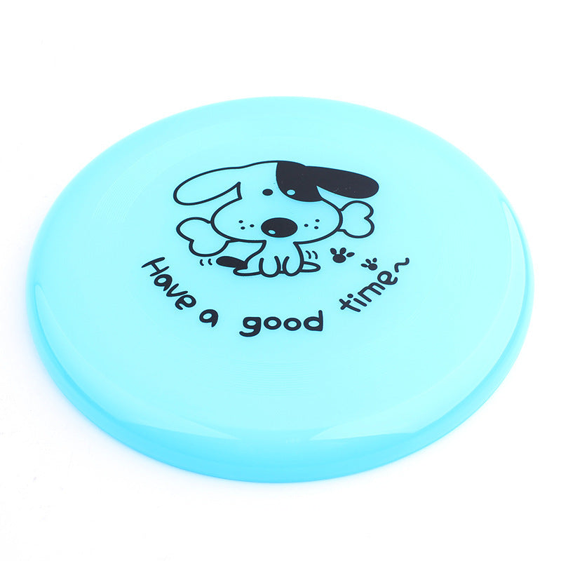 Pet Silicone Flying Saucer Interactive Chew Training Disc Toy