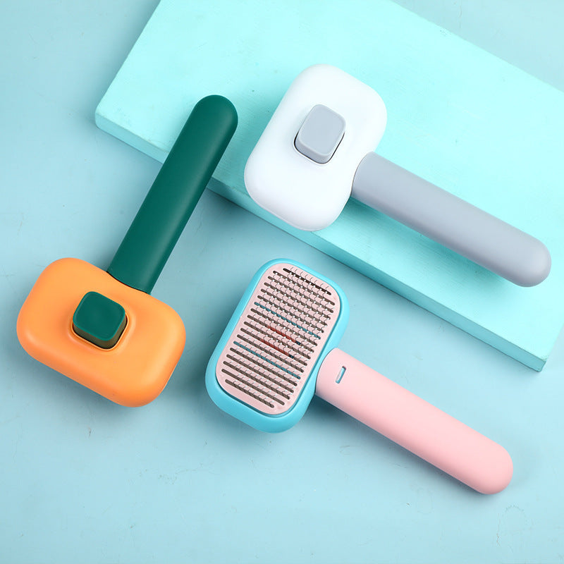 Pet Grooming Stainless Steel Knot Removal Massage Brush