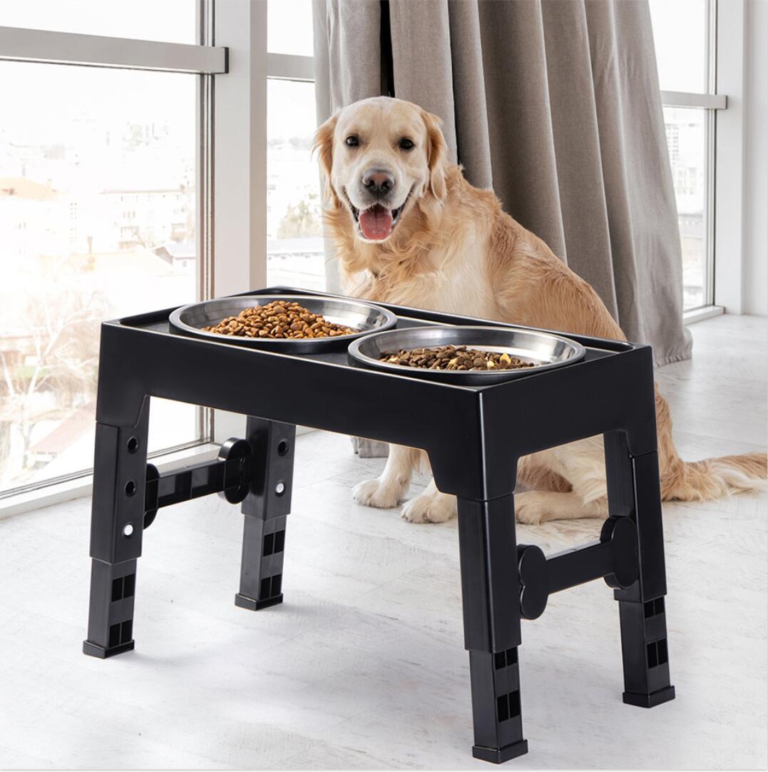 Elevated Pet Feeding Bowl Neck Protection Anti Spill Stand