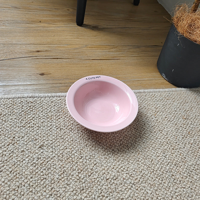 Pet Anti Tumble High Leg Ceramic Double Feeding Bowl Stand