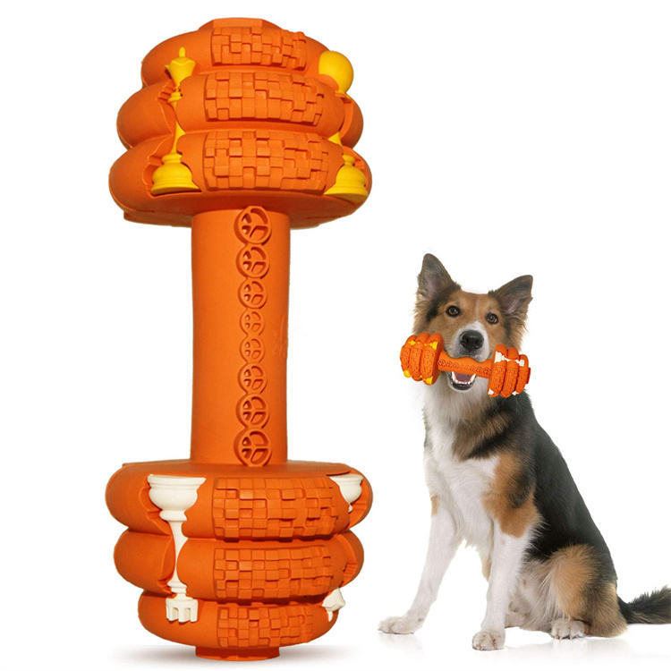 Pet Durable Chew Toy Food Grade Tooth Cleaning Interactive Toy