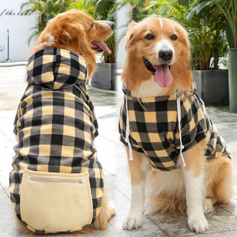 Zipper Pocket Fashion Pet Sweater Apparel