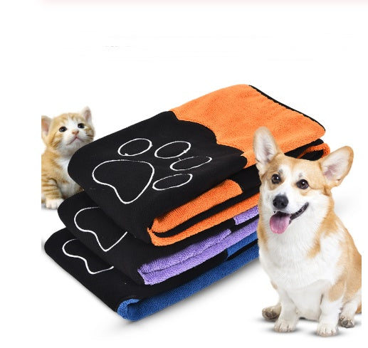 Absorbent Pet Bath Towel Drying Cloth