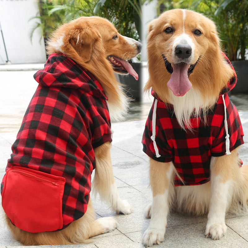 Zipper Pocket Fashion Pet Sweater Apparel