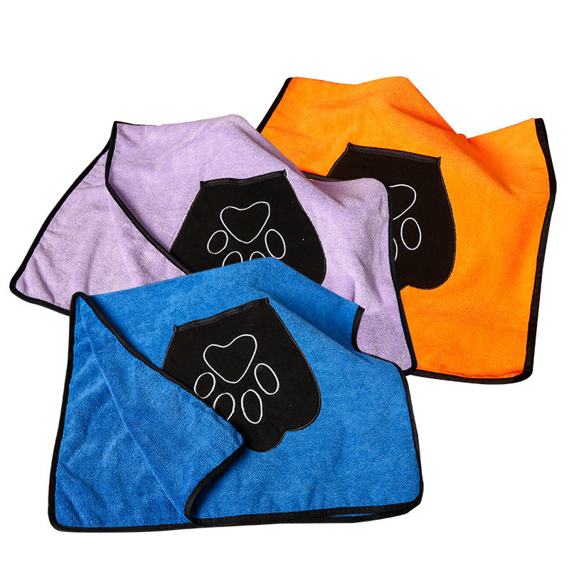 Absorbent Pet Bath Towel Drying Cloth