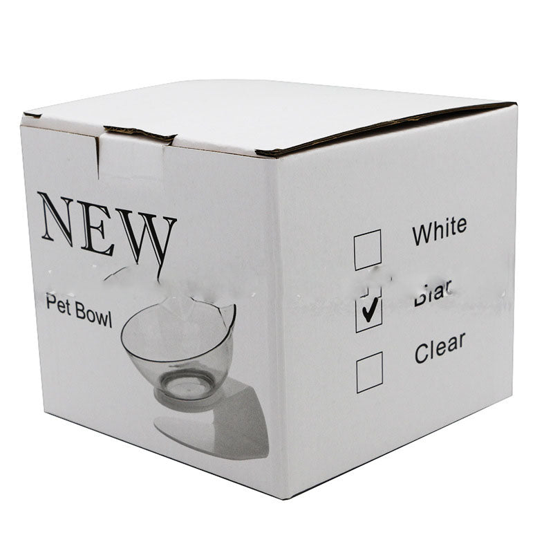 Pet Non Slip Double Bowl Raised Stand Feeding Dish
