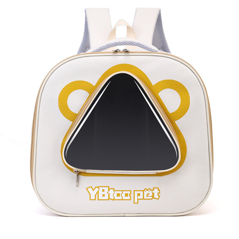 Portable Large Capacity Breathable Pet Backpack Carrier Bag