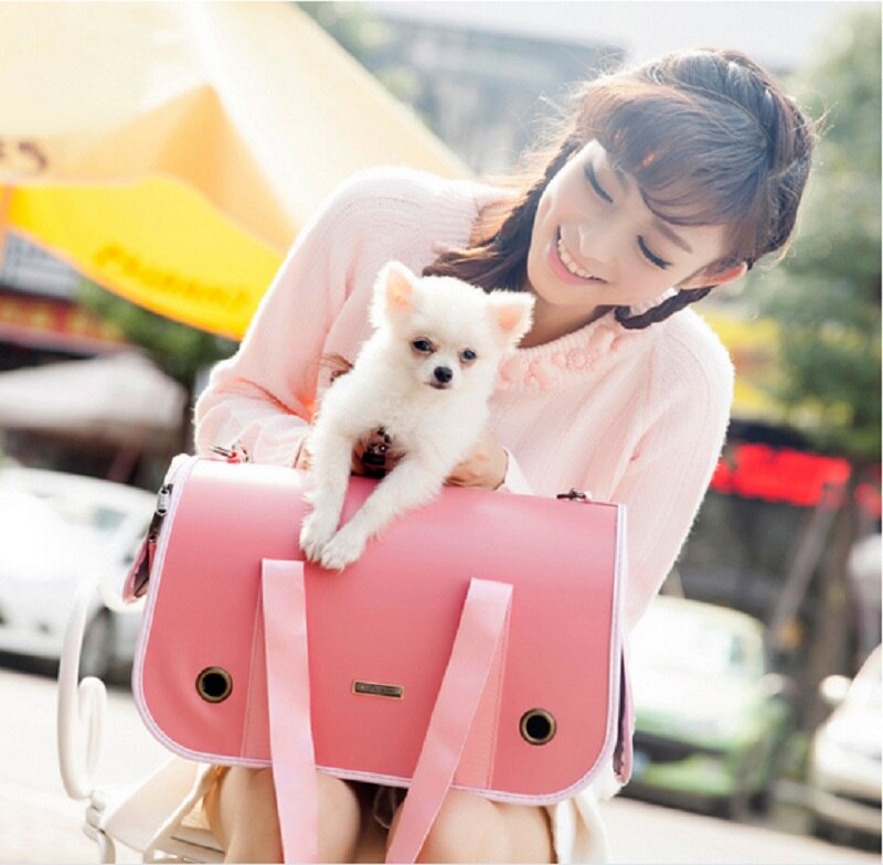 Pet Portable One Shoulder Travel Backpack Carrier