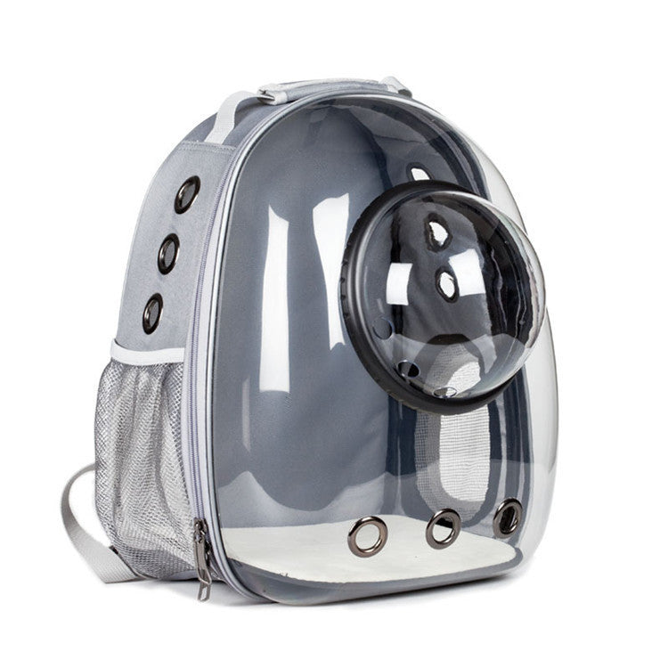 Pet Transparent Breathable Large Capacity Backpack Carrier