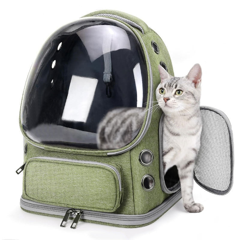 Pet Portable Transparent Space Capsule Backpack Carrier