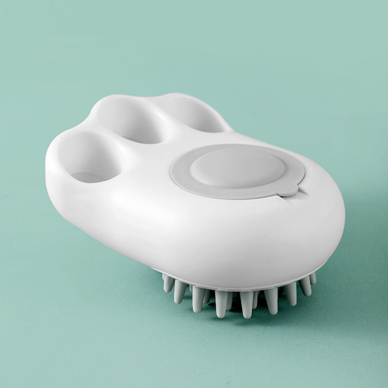 Pet Bath Brush Massage Comb Grooming Cleaning Tool