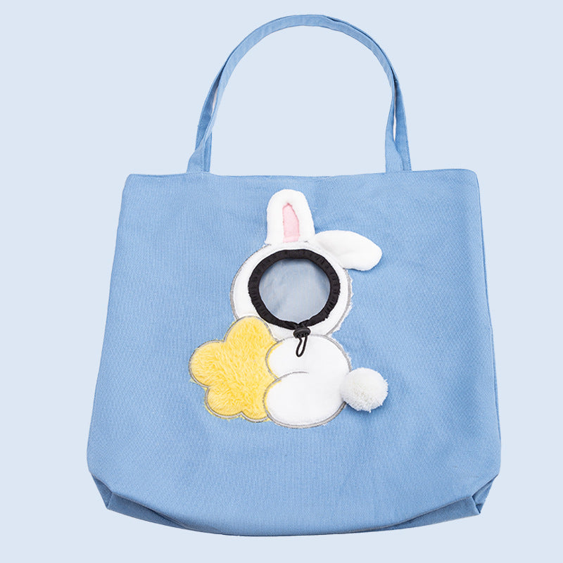 Animal Shape Portable Pet Backpack Diaper Carry Bag