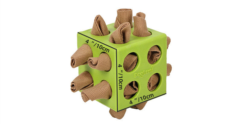 Pet Durable Cube Chew Educational Molar Toy