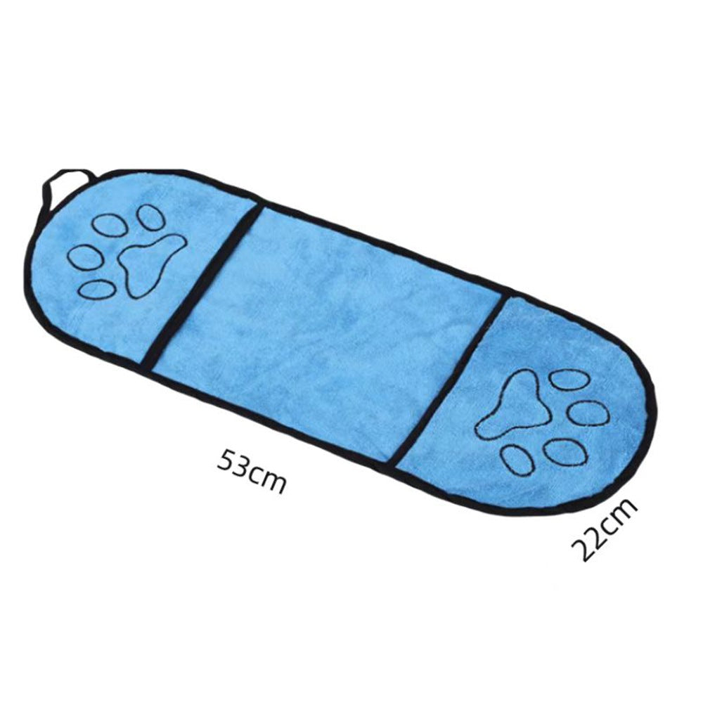 Quick Drying Pet Bath Towel Absorbent Grooming Cloth