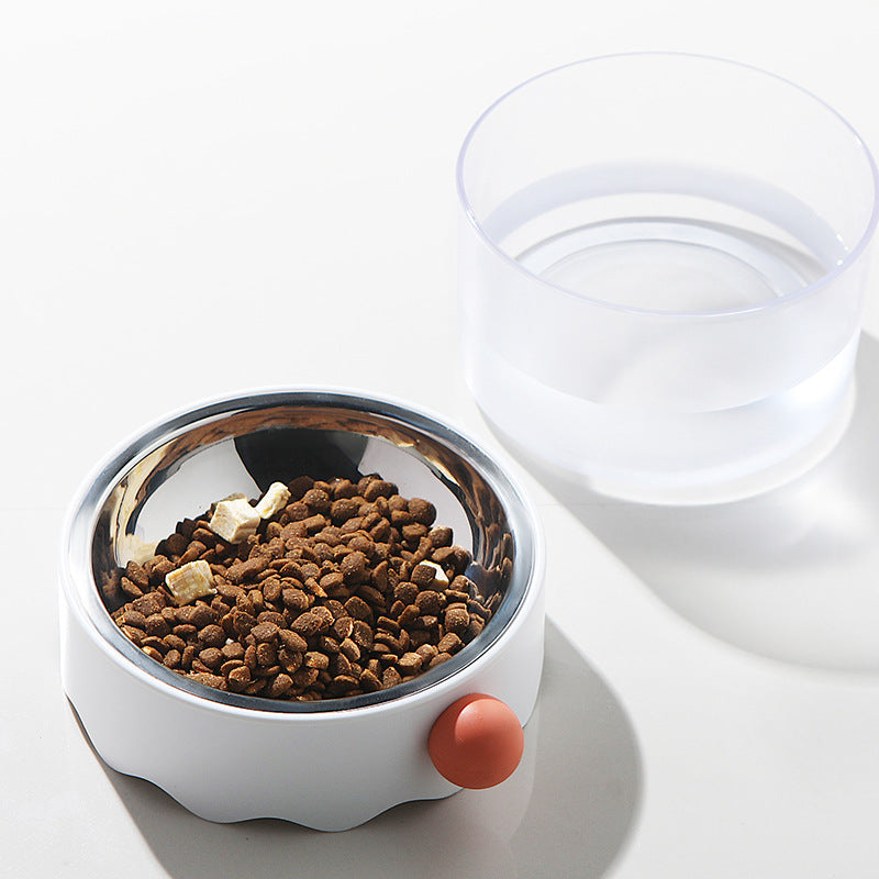 Pet Stainless Steel Feeding Bowl Durable Dish