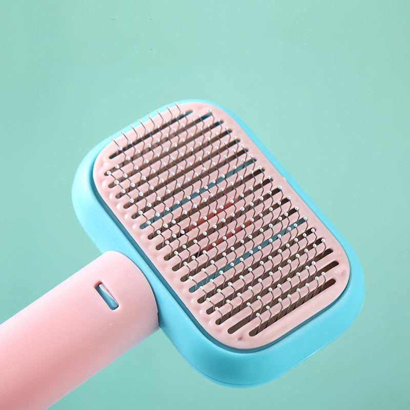 Pet Grooming Stainless Steel Knot Removal Massage Brush