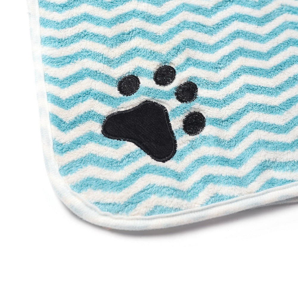 Pet Microfiber Bathrobe Towel Quick Drying Wrap