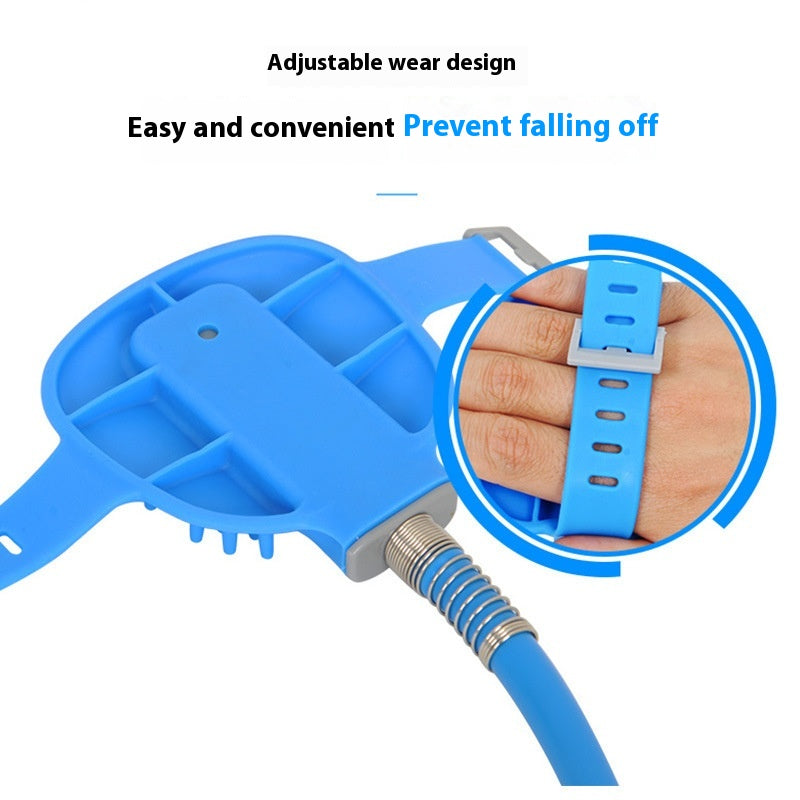 Pet Silicone Bath Gloves Handheld Massage Shower Brush