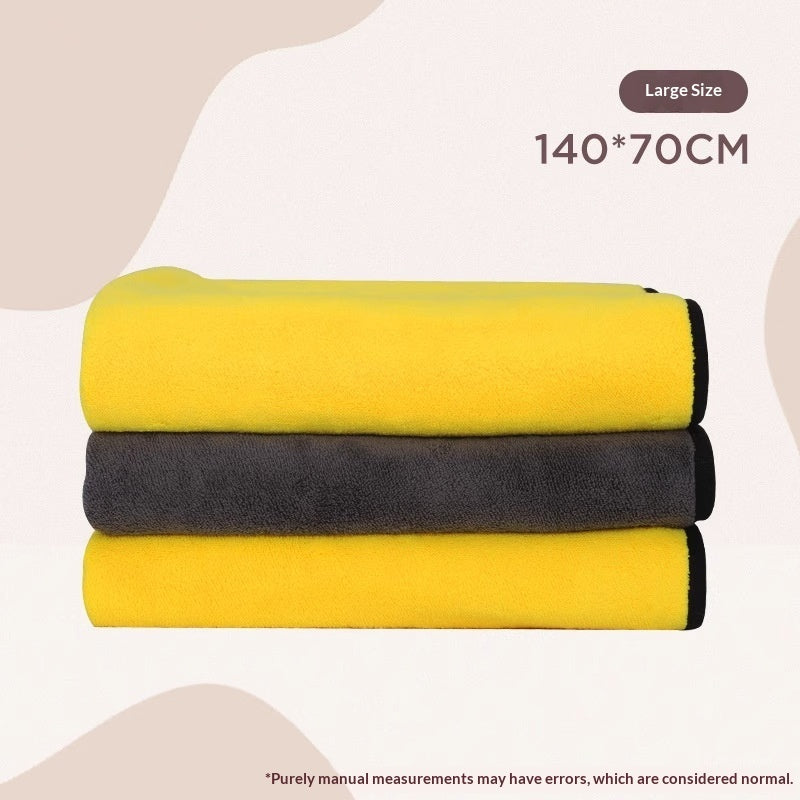Pet Super Absorbent Quick Dry Bath Towel Grooming Towel