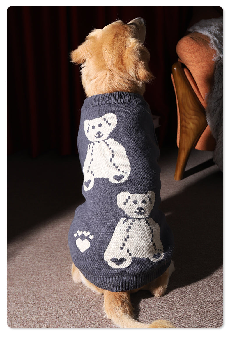 Warm Thick Winter Pet Sweater Large Breed Apparel