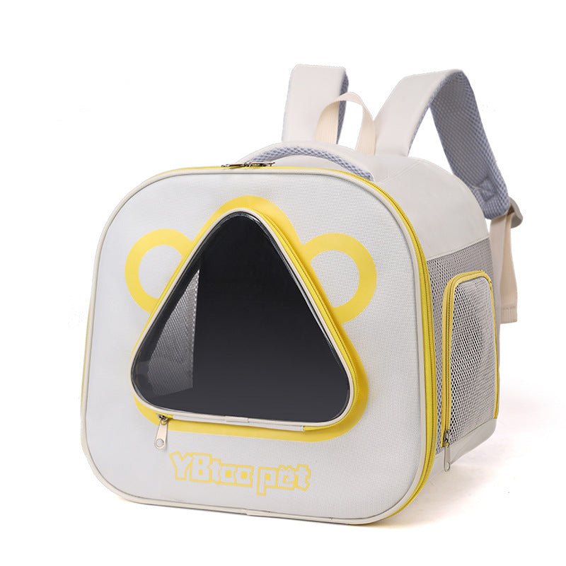 Portable Large Capacity Breathable Pet Backpack Carrier Bag