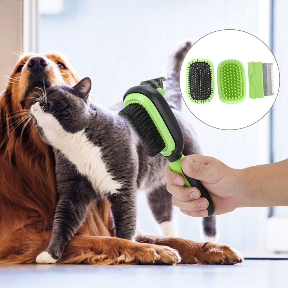 Pet 5 In 1 Cleaning And Grooming Comb Set