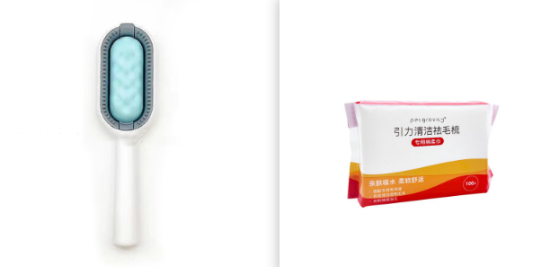 Pet Grooming Dematting Brush Hair Removal Cleaning Comb