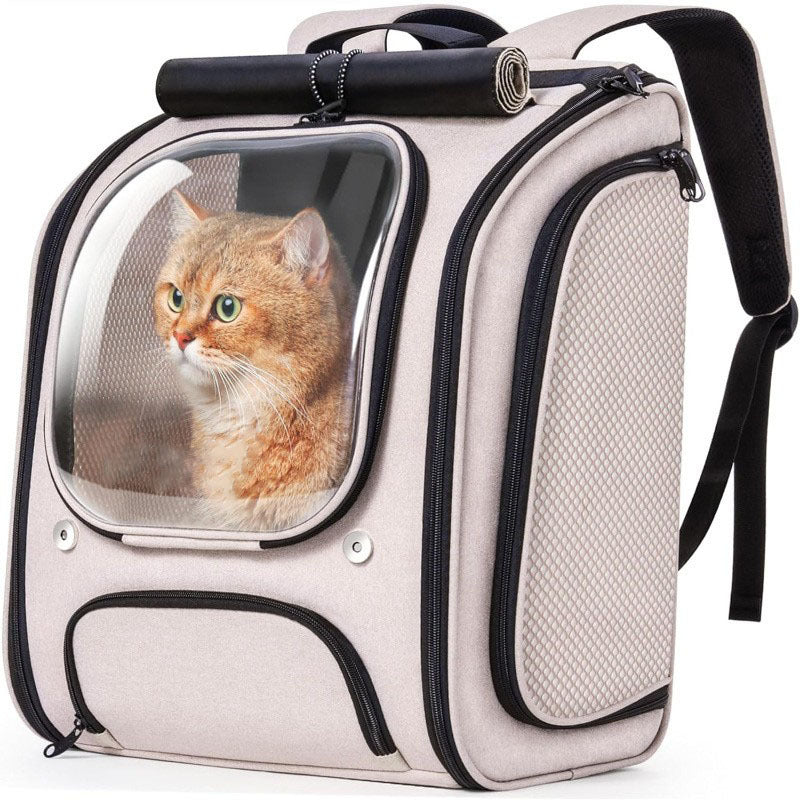 Portable Aviation Style Pet Fashion Backpack Carrier