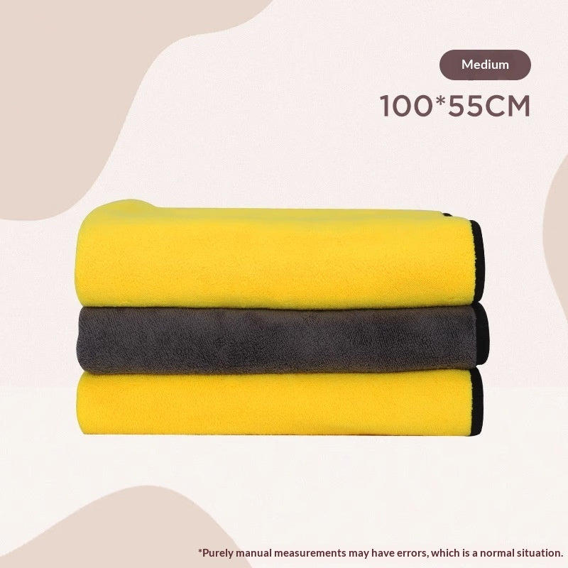 Pet Super Absorbent Quick Dry Bath Towel Grooming Towel