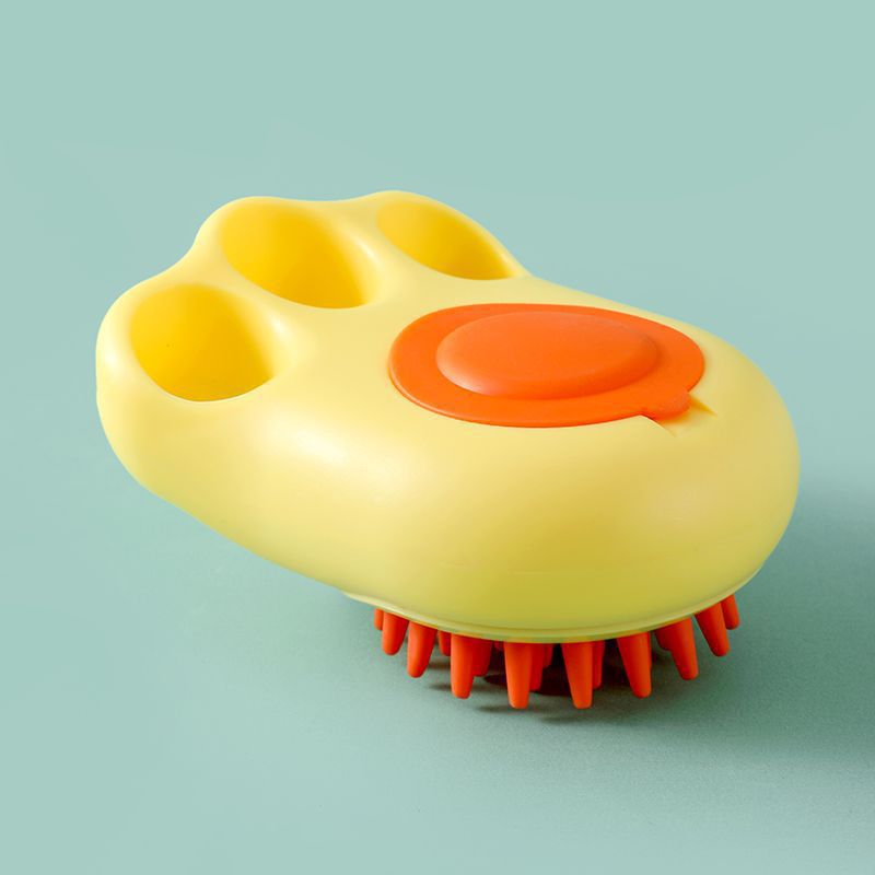 Pet Bath Brush Massage Comb Grooming Cleaning Tool