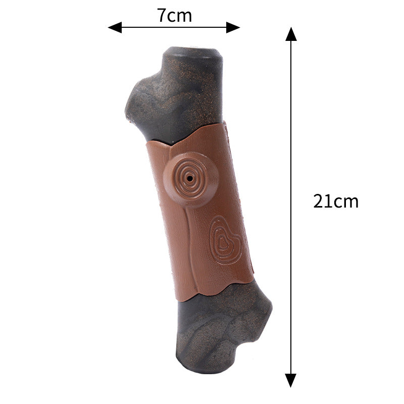 Pet Tough Durable Chew Toy Bacon Flavor Large Breed Toy