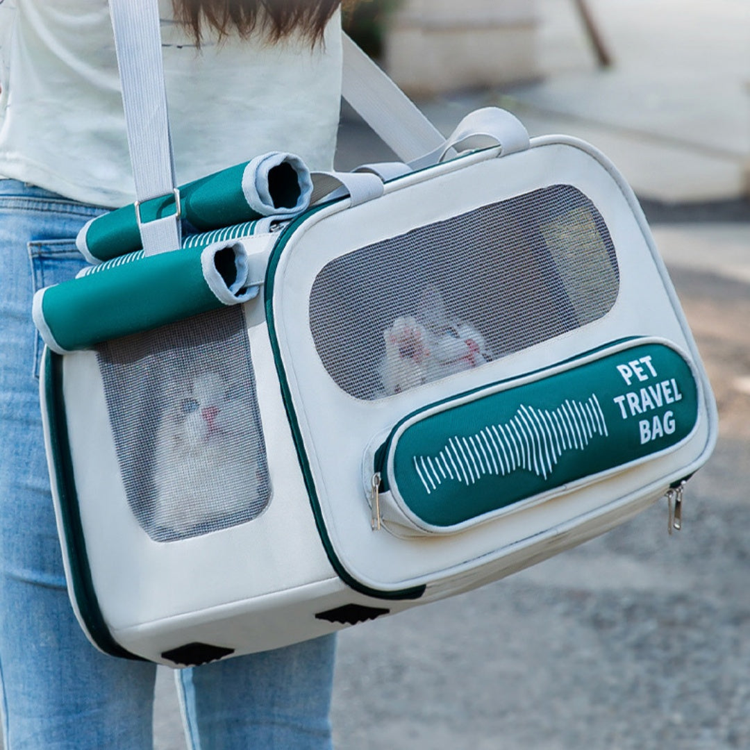 Large Capacity Breathable Portable Pet Backpack Carrier