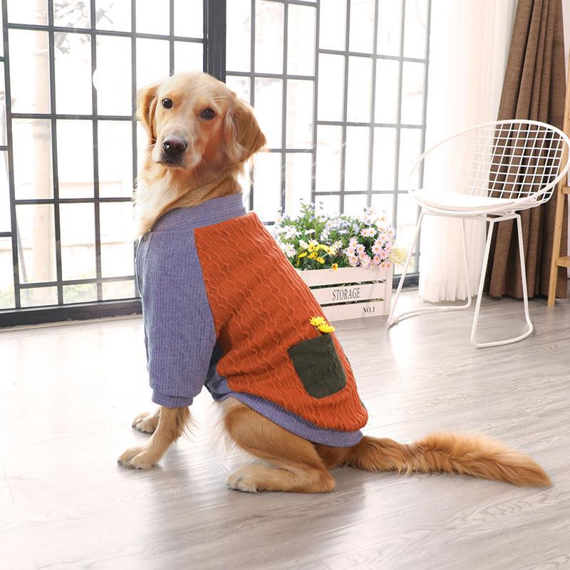 Thick Winter Pet Sweater For Large Breed Apparel