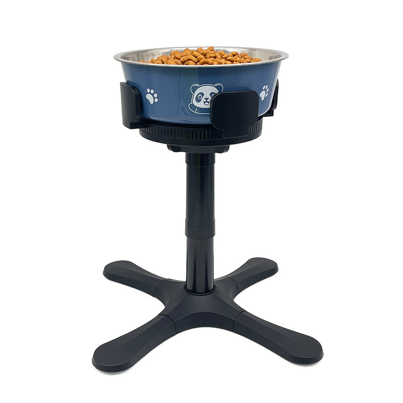 Pet Adjustable Height Anti Tumble Feeding Bowl Stand